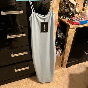 Pretty little things baby blue dress.